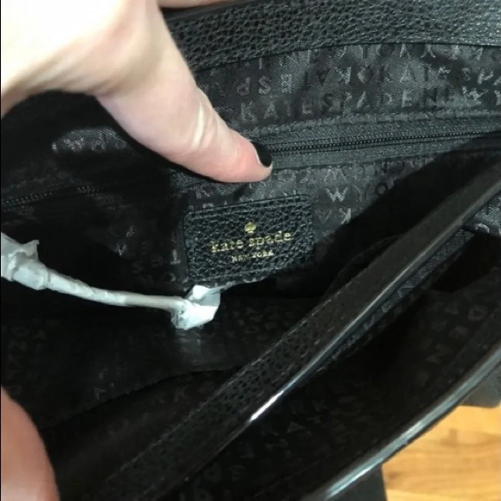 KATE SPADE-LOVETT STREET BLACK CROSSBODY